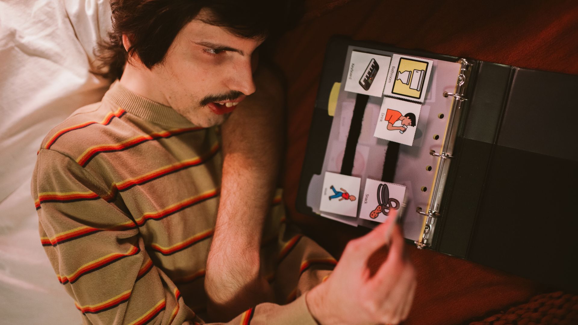 A group of disabled people